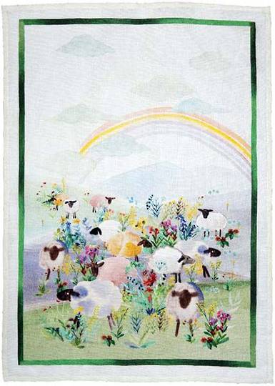 Importico - Tessitura Toscana Telerie - Heidi Sheep Teatowel